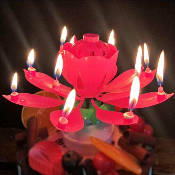 Lotus Music Candle - Image 2