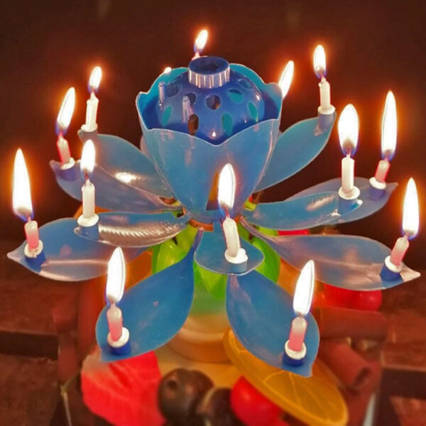 Lotus Music Candle - Image 4